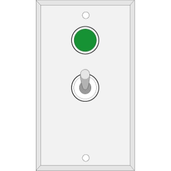 Signal-Tech 17290 SG2 SPST/24VDC Single Gang Switch (1-SPST), 3 pcs