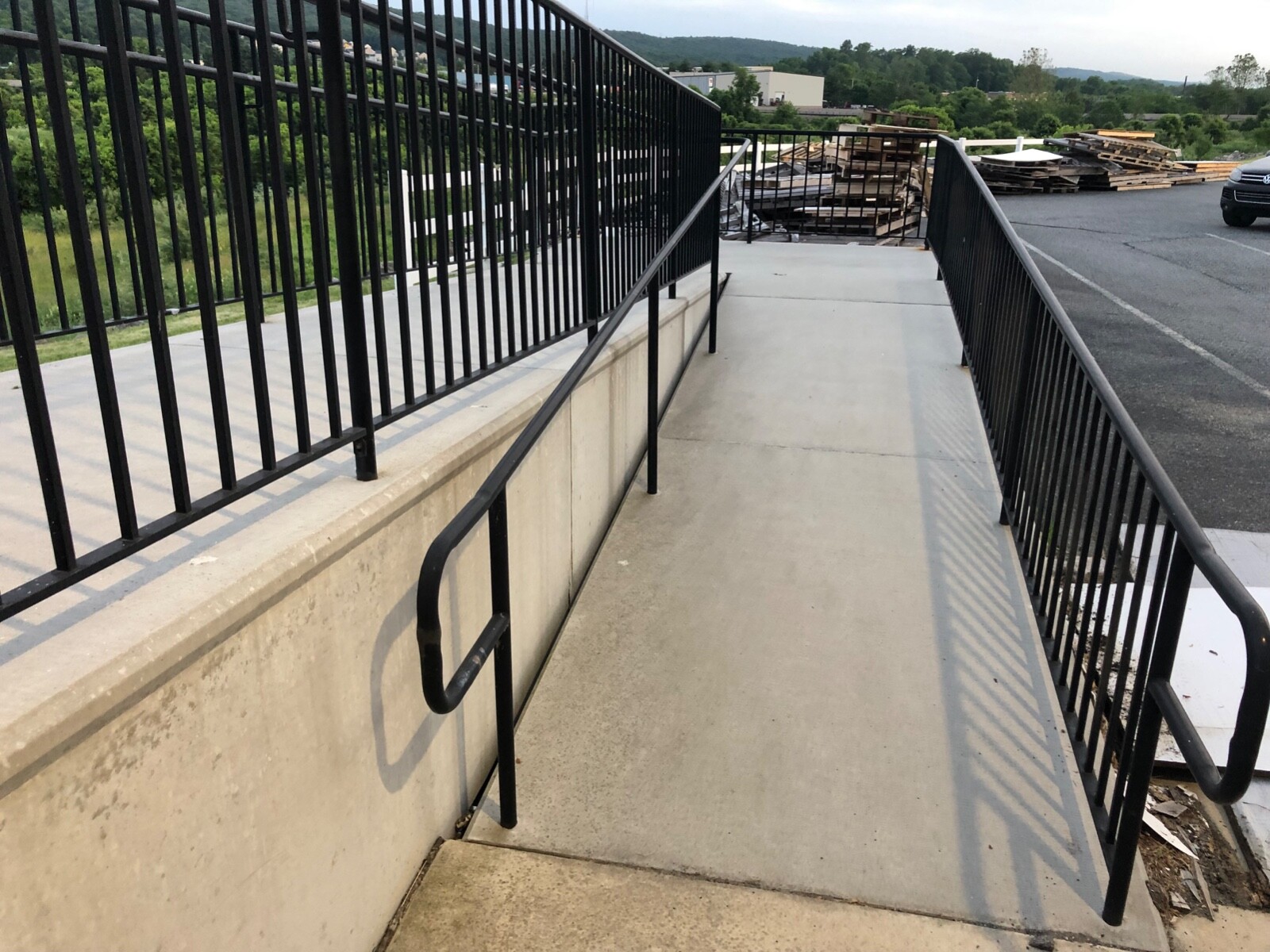 ADA Compliant Wheelchair Ramp: 9.5&prime; x 36&prime; | Original Cost $28,000