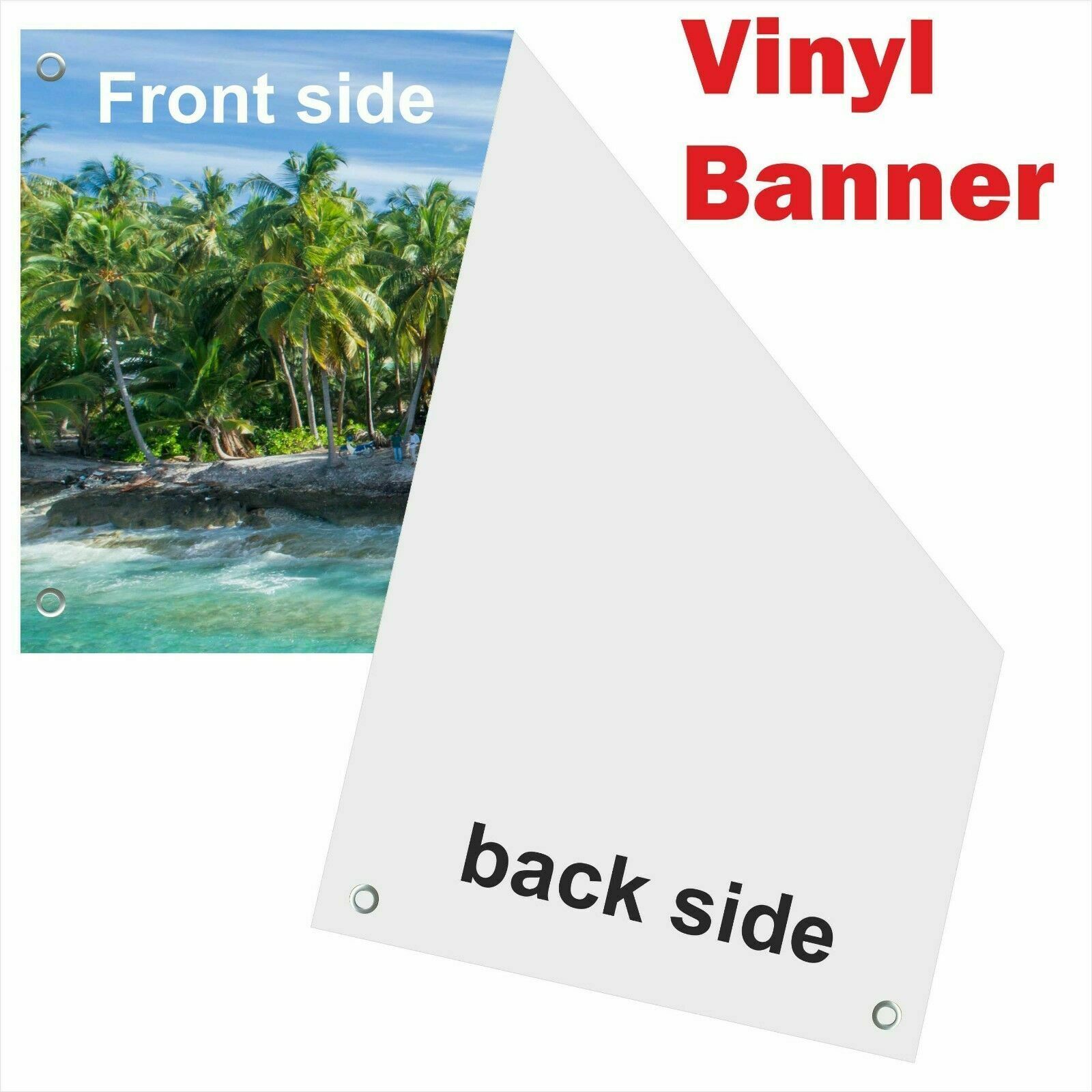 TRUMP VANCE MAGA 2024 – HUGE & MEGA LARGE – Banners White – Vinyl – USA MADE