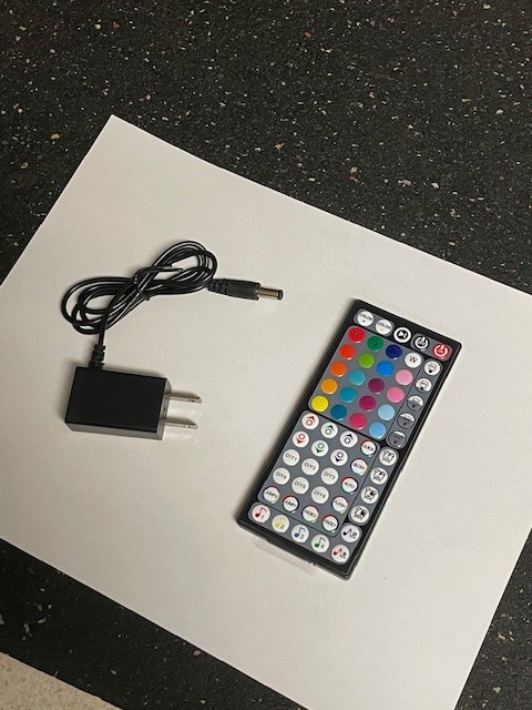 Lighted Sign « ON AIR » Aluminum 120V w/ Remote & Bluetooth. 18 inch