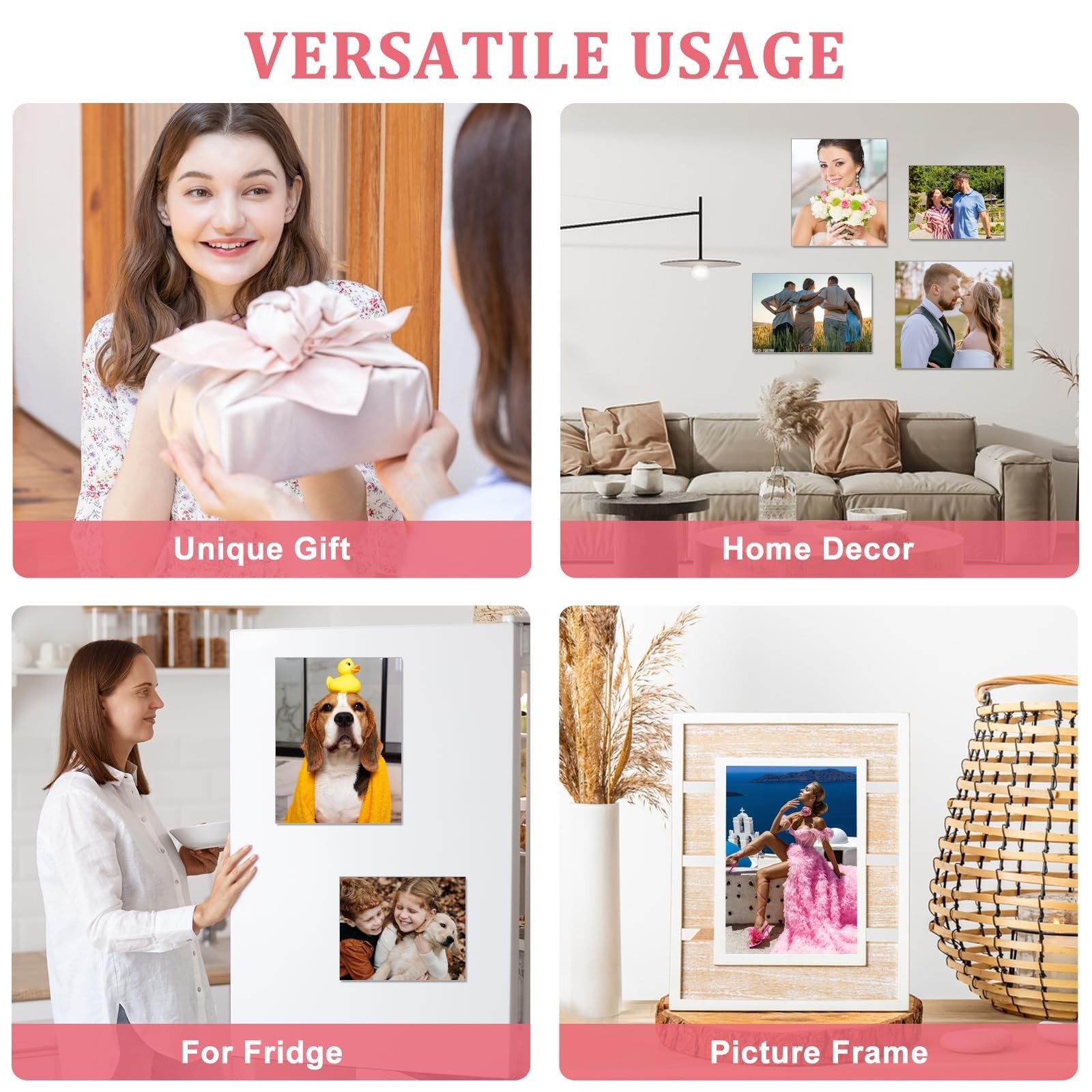 20 Pcs Sublimation Metal Photo Blanks 5&Prime;x7&Prime;, Aluminum Sublimation Sign Blanks…