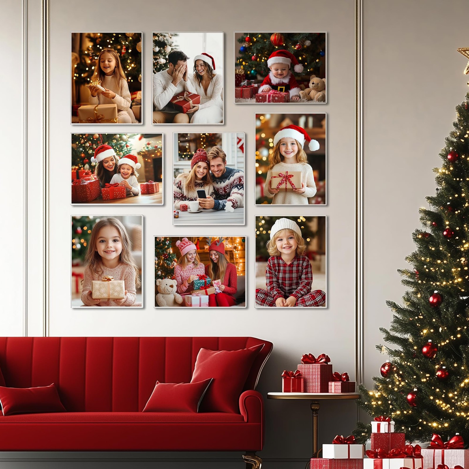 10 x 12 Acrylic Picture Frame, Horizontal/Vertical Clear Photo Frame for Wall…