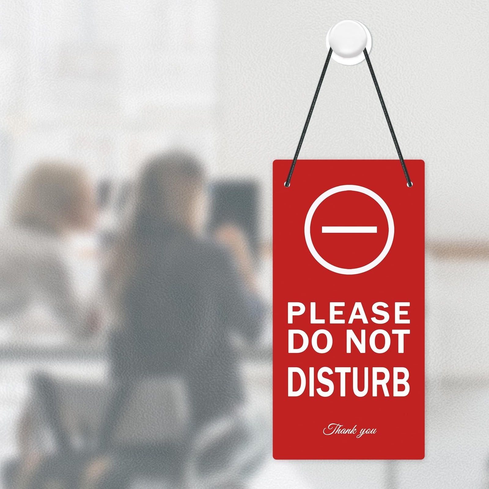 Putuo Decor Please Do Not Disturb Door Hanger Sign, Welcome Please Knock Sign…