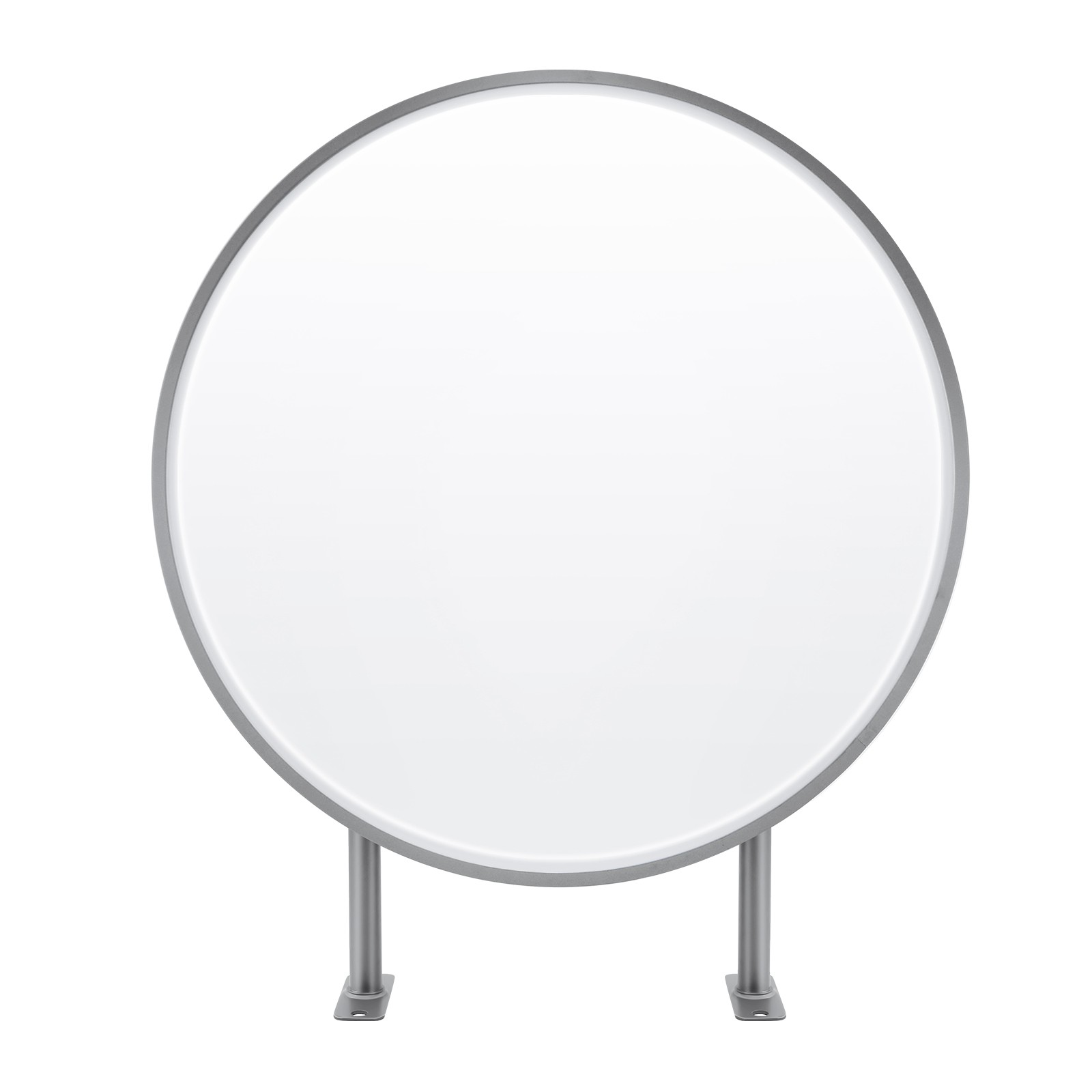 24in LED Double Sided Round Light Box Outdoor Sign Advertising Projecting Lights