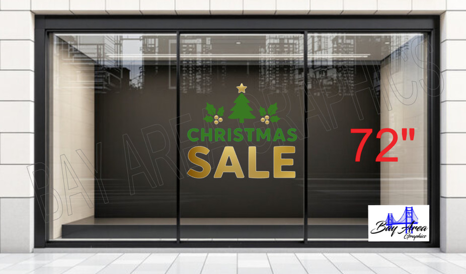 Christmas SALE Window Sticker Oracal 651 Outdoor Retail Vinyl Sign Waterproof🎄