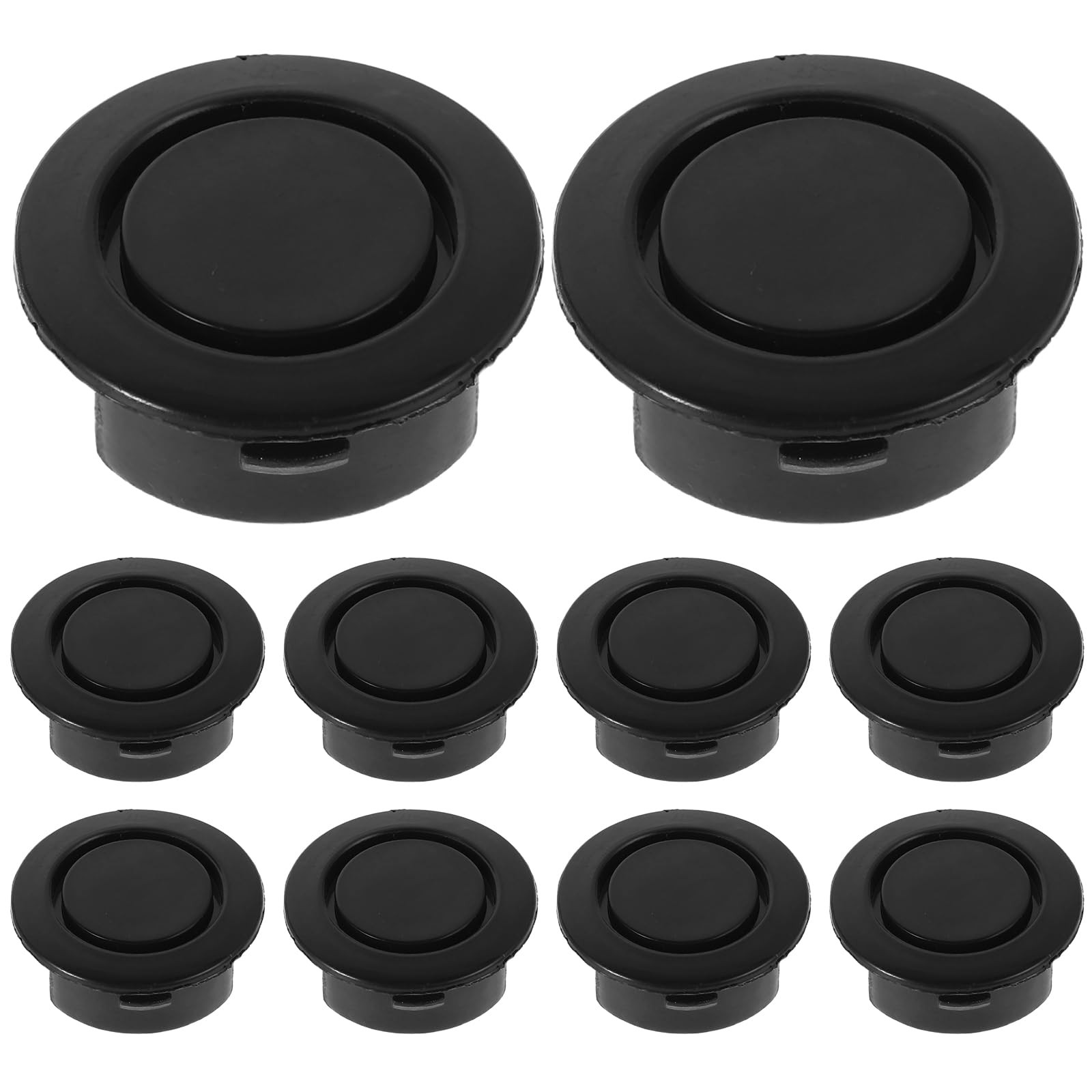 10pcs Bumper Sensor Hole Plugs, Plugs Universal Body Black