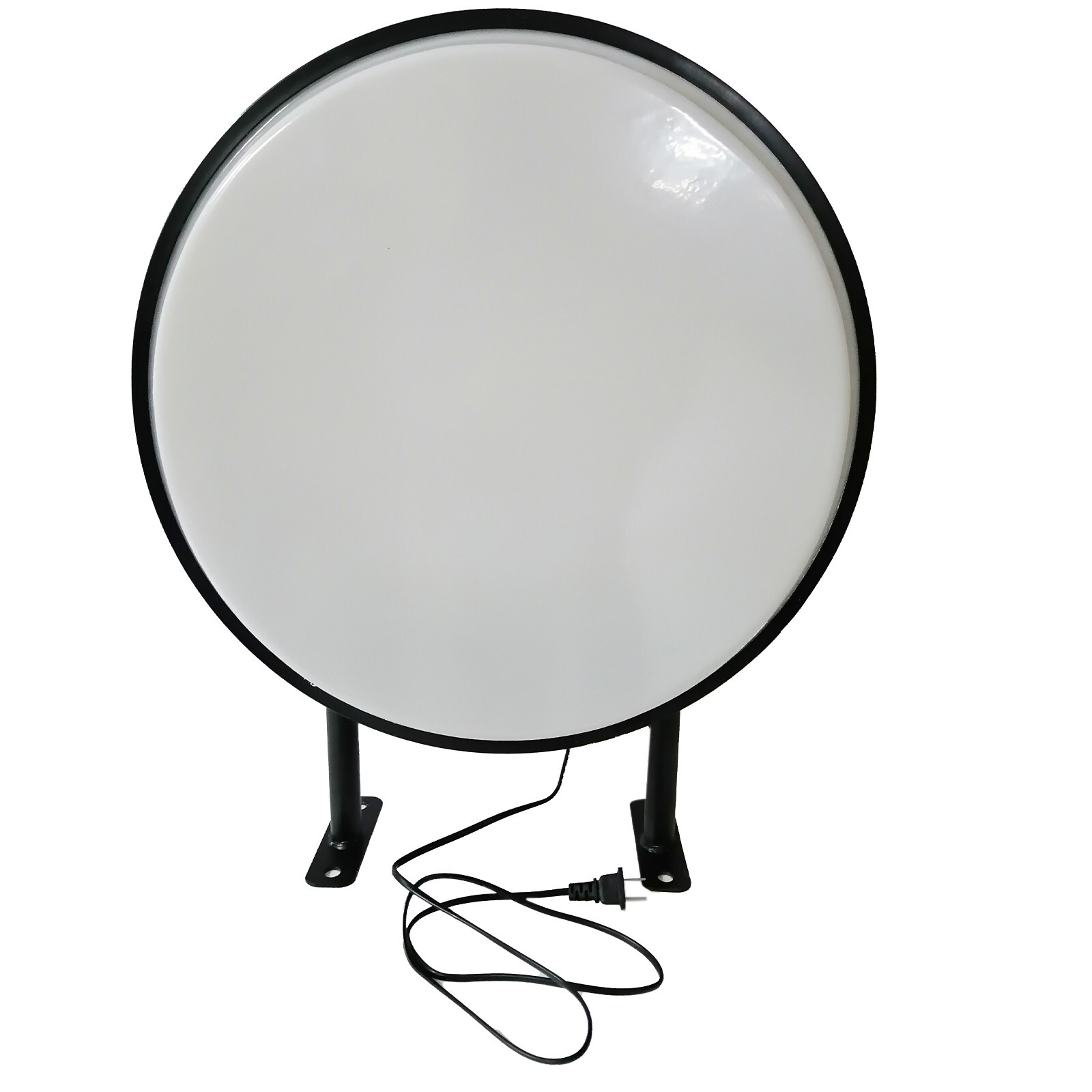 20&Prime; Round LED Light Box / Circular Projecting Lightbox Plain Blanks