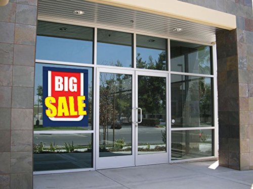 Big Sale Business | Retail Window Display Sign | 18&Prime;W x 24&Prime;H
