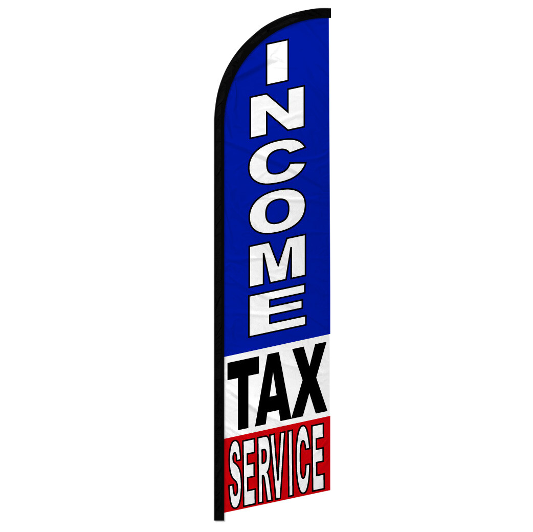 Income Tax Services Windless Swooper Flag Tax Specialist