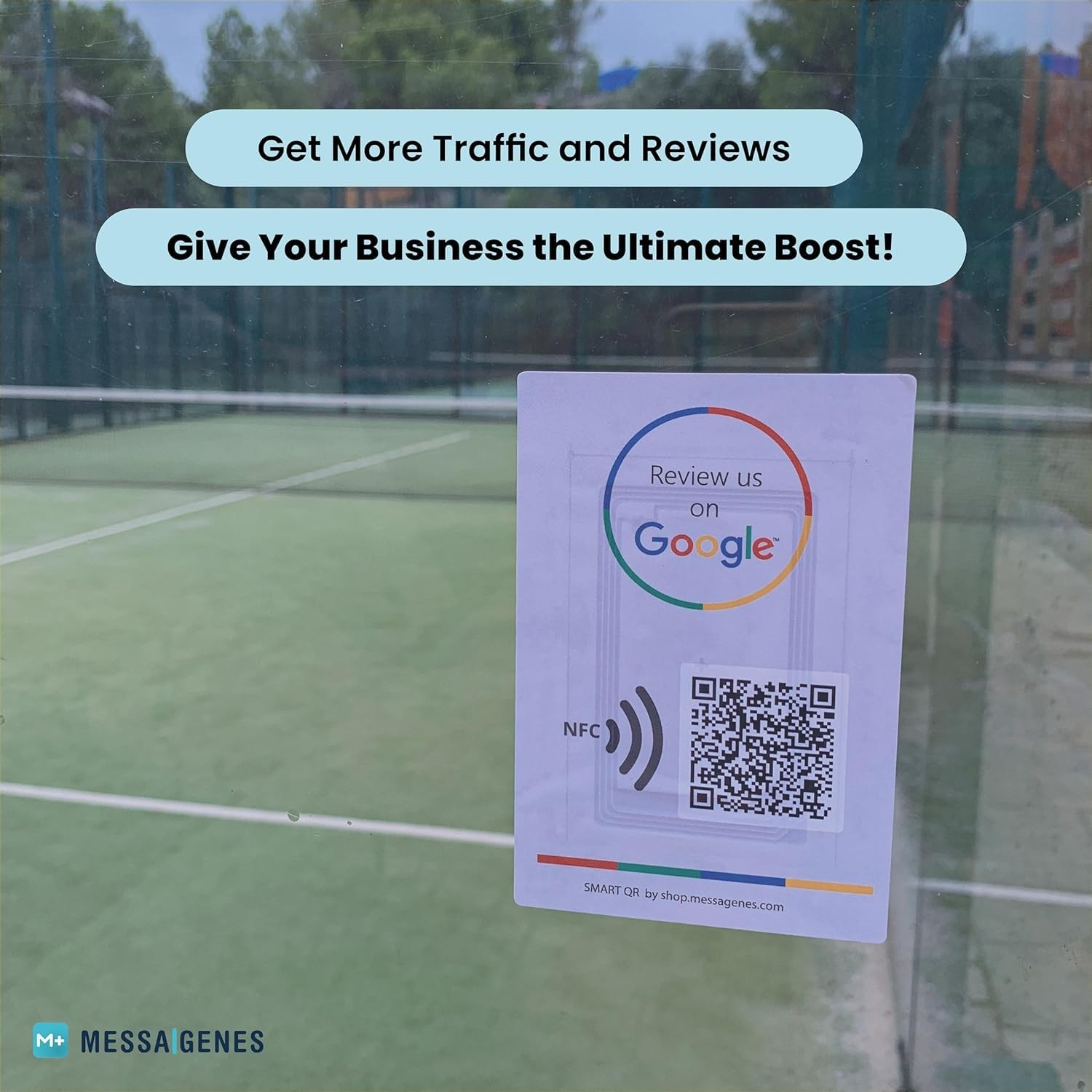 Messagenes Us On Qr Code Smart Qr Code And Nfc 2 4.72 X 3.15 Link Whenever You