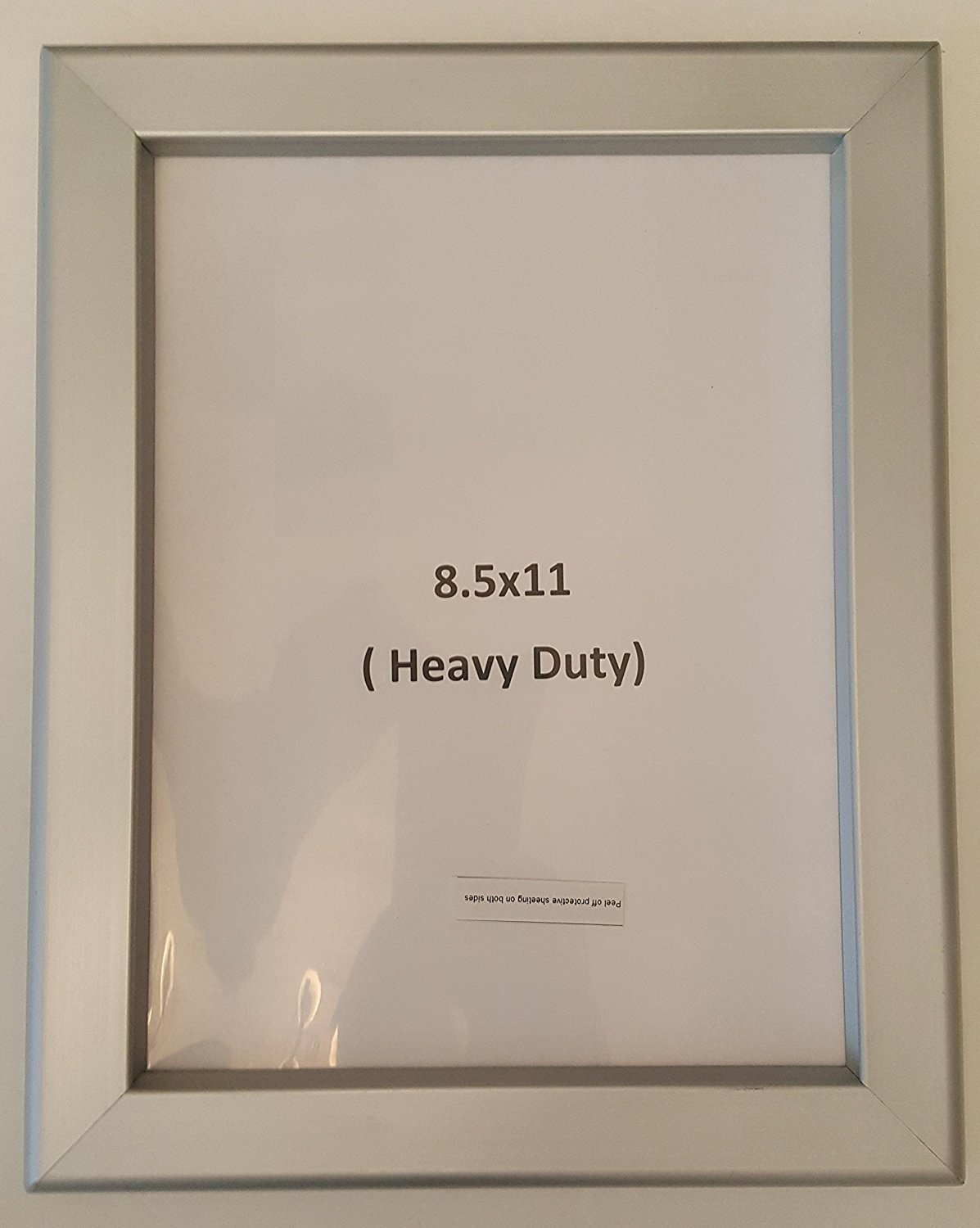 Snap Open Sign Holder Frame 8.5×11 ( Heavy Duty – Aluminum)-REF24-1027