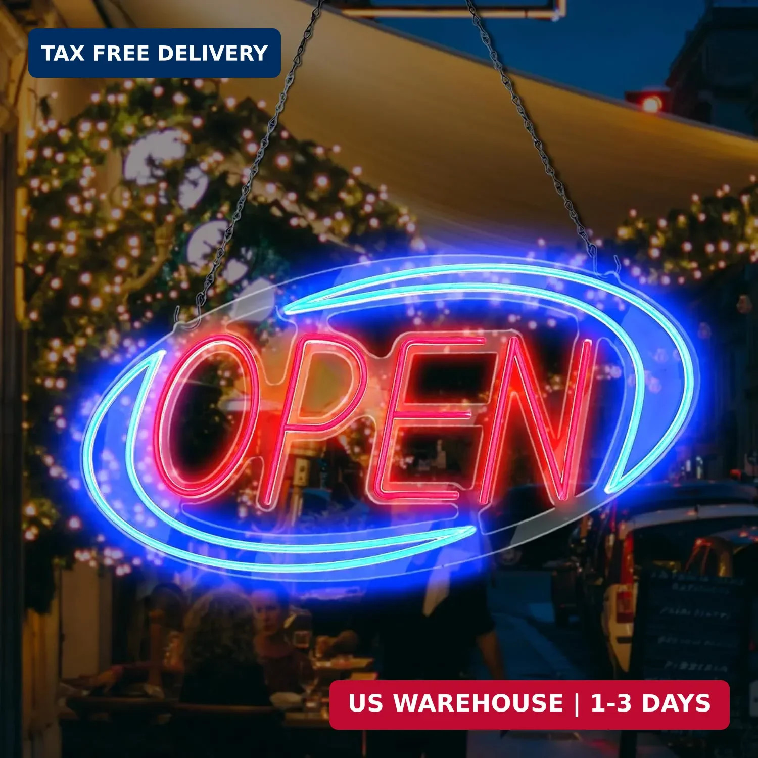 Open Signs for Business,Neon Open Sign Led,32&Prime;x 16&Prime;,Remote Control Open/Closed B