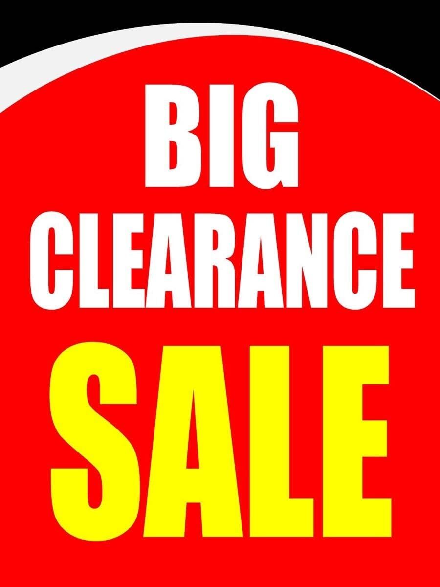 Promotional | Retail Window Display Sign | 18&Prime;W x 24&Prime;H