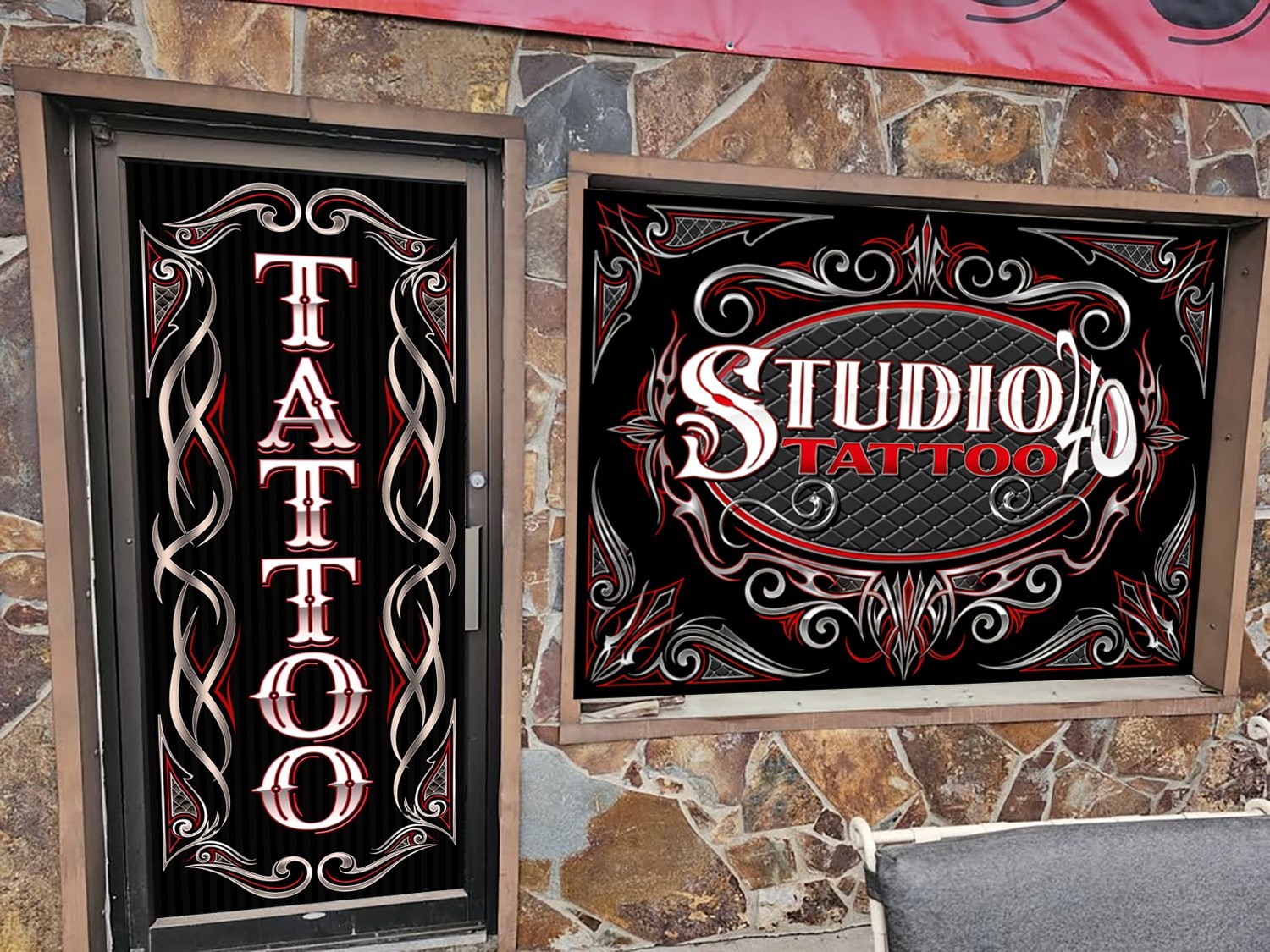 QUOTE: Custom Business Decals for Windows and Doors / Perforated One Way Vision