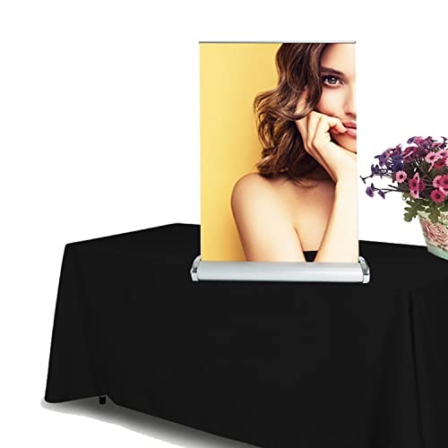 HYNY Mini Table Top Retractable Roll Up Banner Stand 11&Prime;x17&Prime;-A3 11&Prime;x17&Prime;