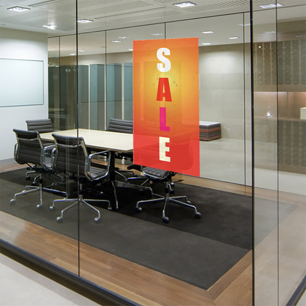Door Decals Vertical Vinyl Stickers Multiple Sizes Deal Color Industrial Vinyl