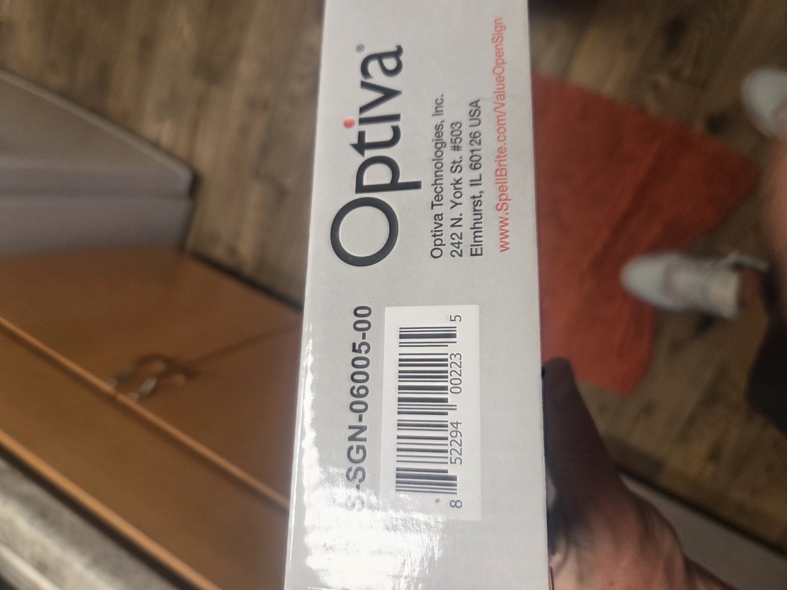 Open Sign Brand New In Box With Remote