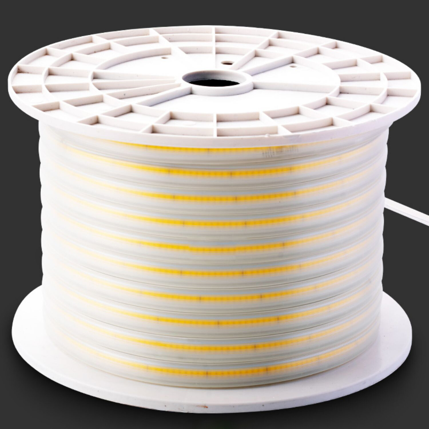 Pink 50&prime; 110V 480leds/m COB LED Light Strip Waterproof IP68 Xmas Hotel Decor US