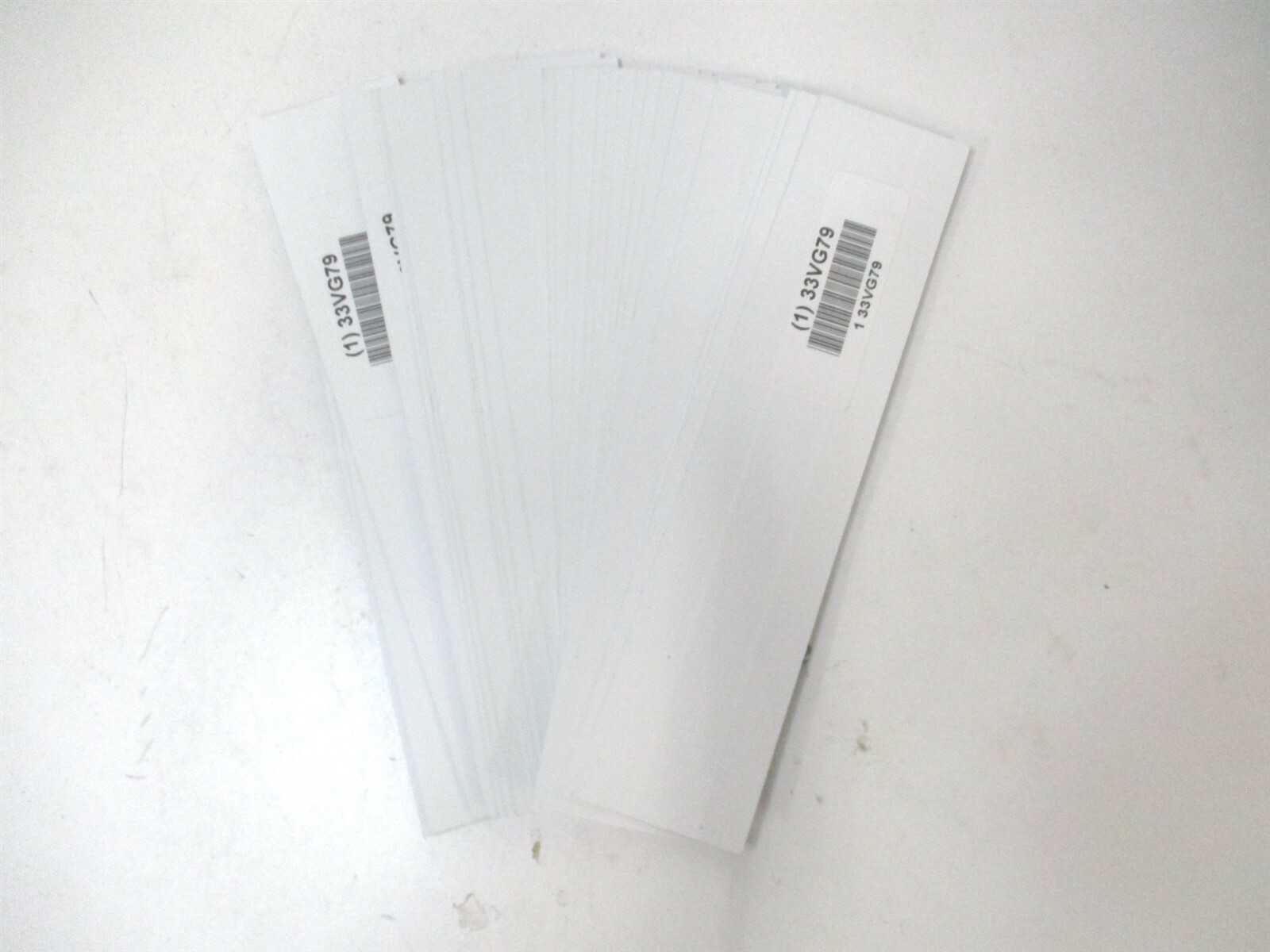 Brady (WOAF-18) 5/8&Prime; x 1-1/2&Prime; Do Not Use Red/White Maintenance Label – Lot of 26