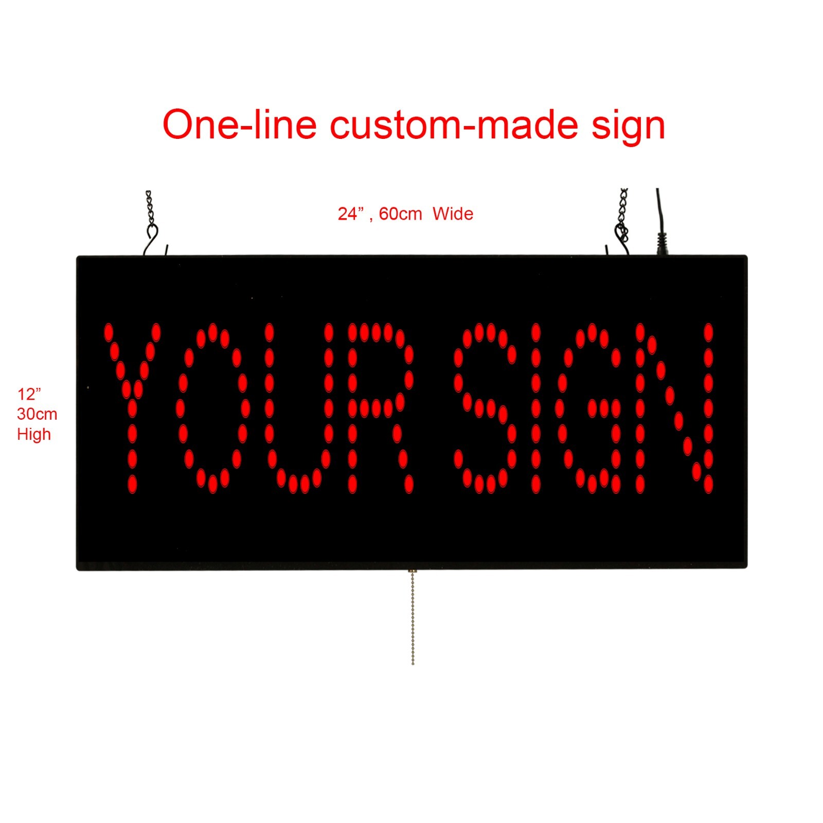 Custom Sign, TOPKING Signage, LED Neon Open, Store, Window, Shop, Display