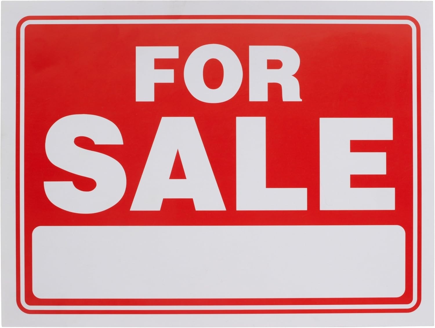 9&Prime; X 12&Prime; Sale Sign for Car and Auto Sales – Rust Free Clear and Visible Text …