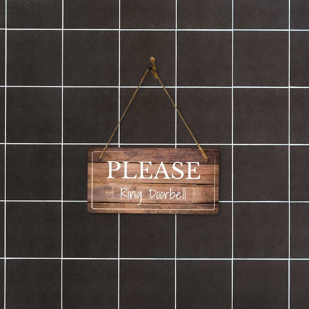 Instructions & Reminders | Rustic Oak Wood 5 x 10&Prime; Hanging Signs