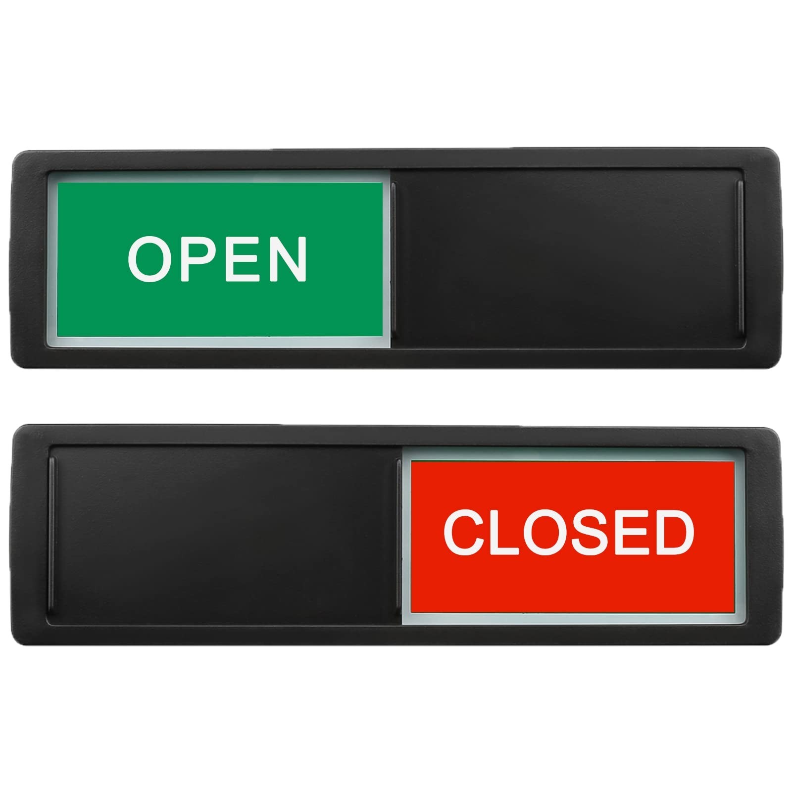 Open Closed Sign, Open Signs Privacy Slide Door Sign Indicator for Business S…