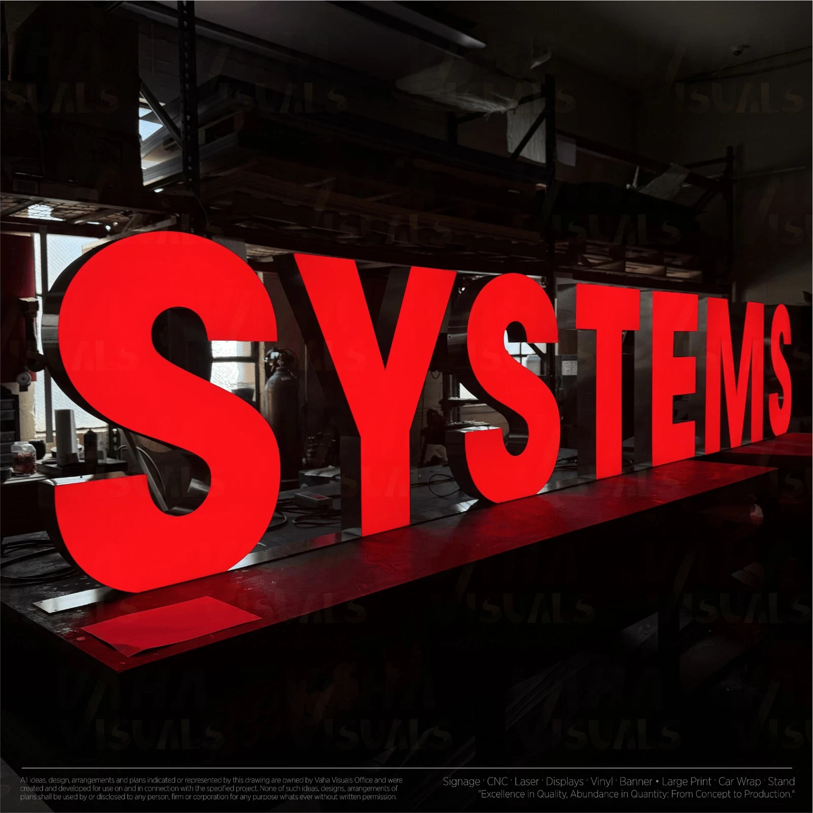 Jersey Auto Repair LED Channel Letters – Custom Outdoor Storefront Business Sign