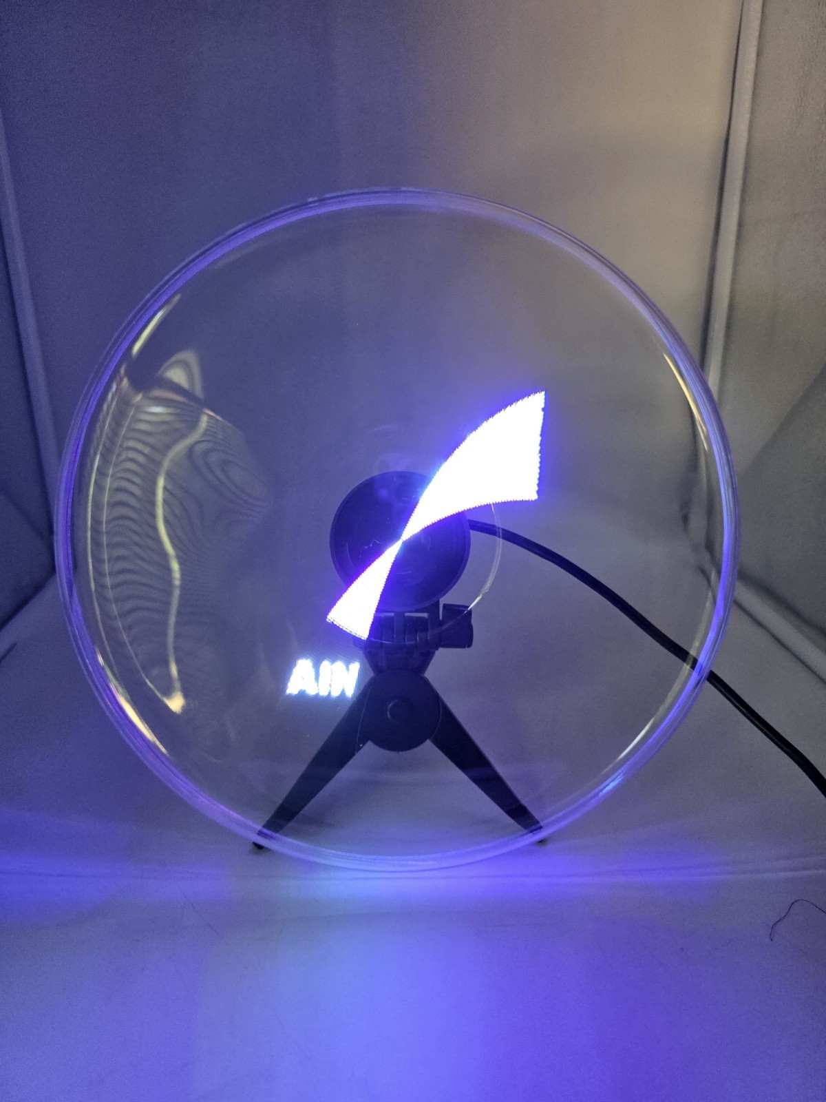 Business 3D Hologram Advertising Display Fan Holographic LED Air Fan Projector