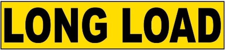 Long Load Banner 60&Prime; x 12&Prime;