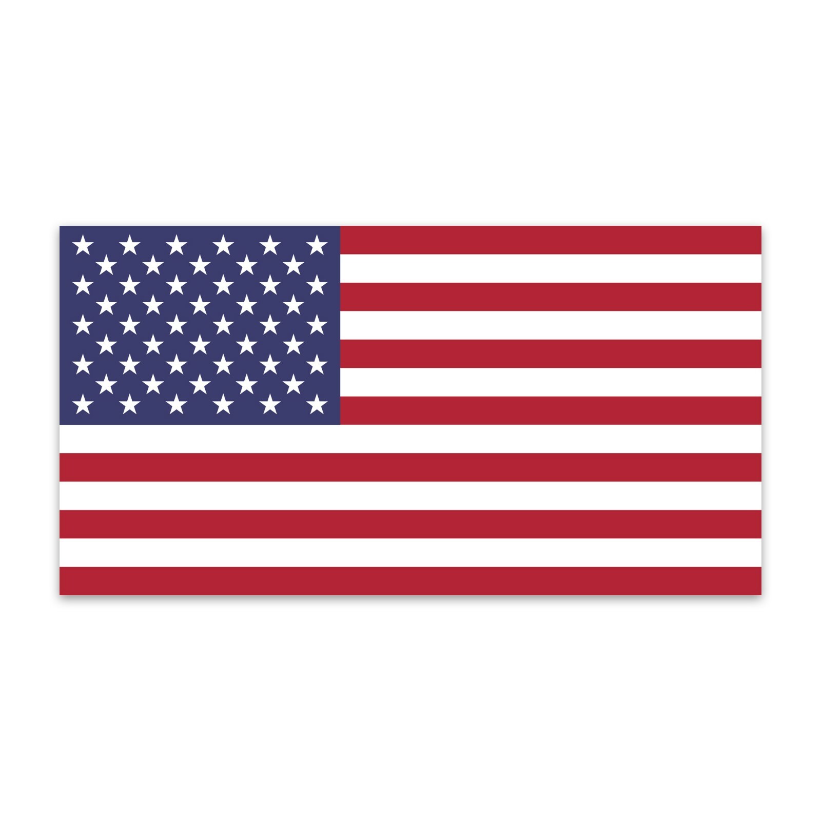 4 x Flag of the United States Vinyl Decal American Flag Window Wall Sticker 6&Prime;