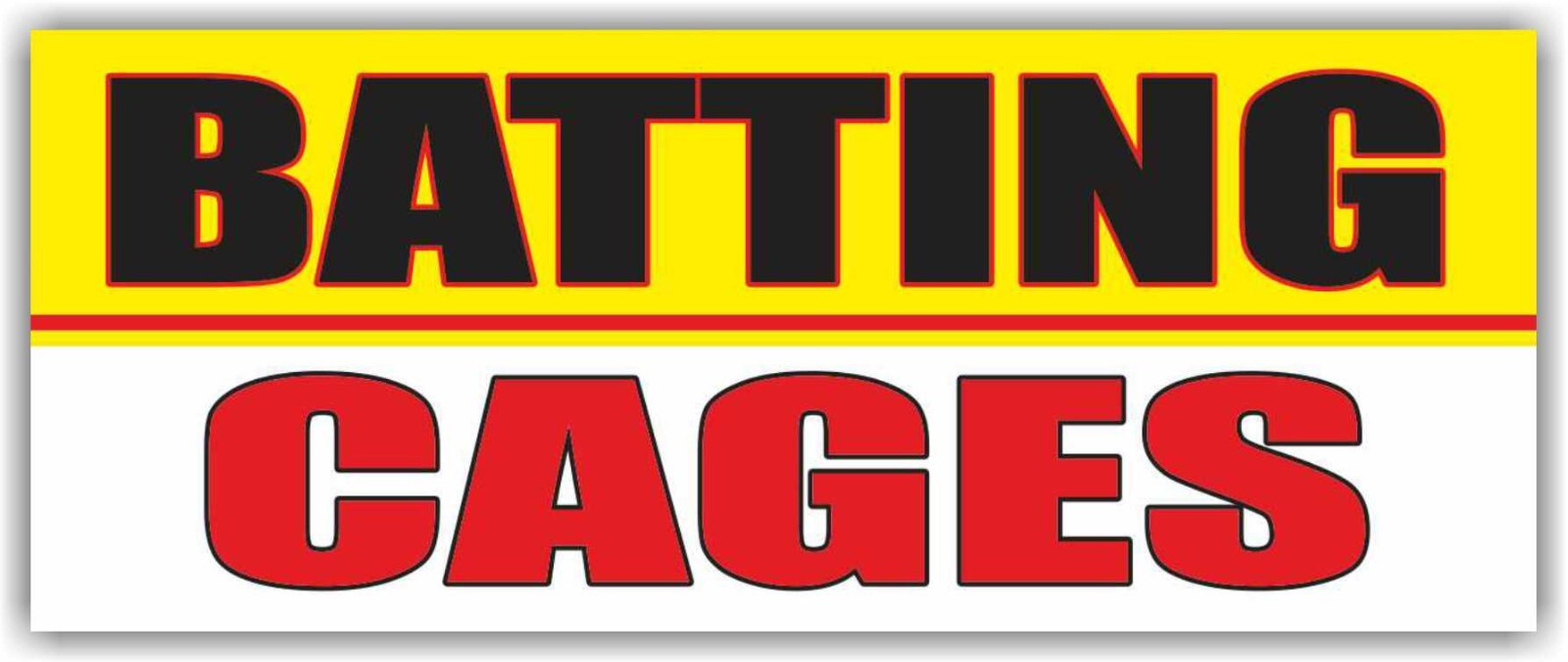 BATTING CAGES Advertising Banner Vinyl Mesh Sign Poster JAULAS DE BATEO