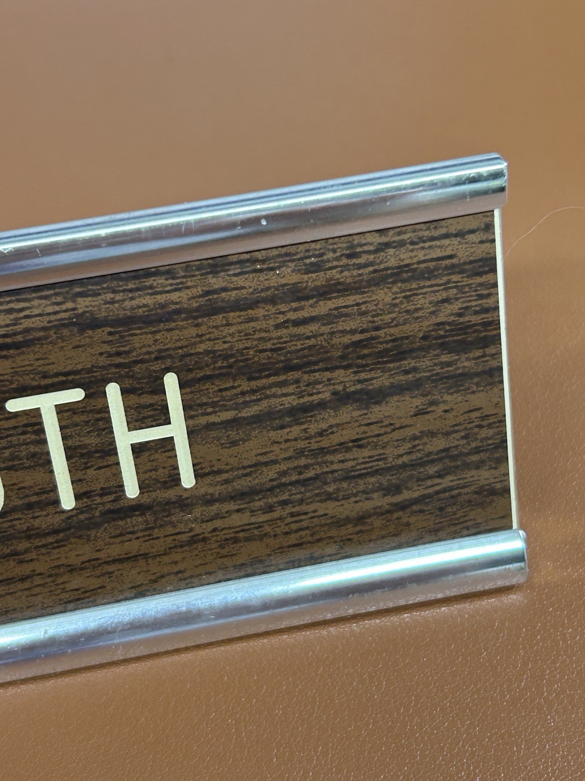 Motor Mouth Office Envy Retro Desk Sign Gag Gift White Elephant Office Humor