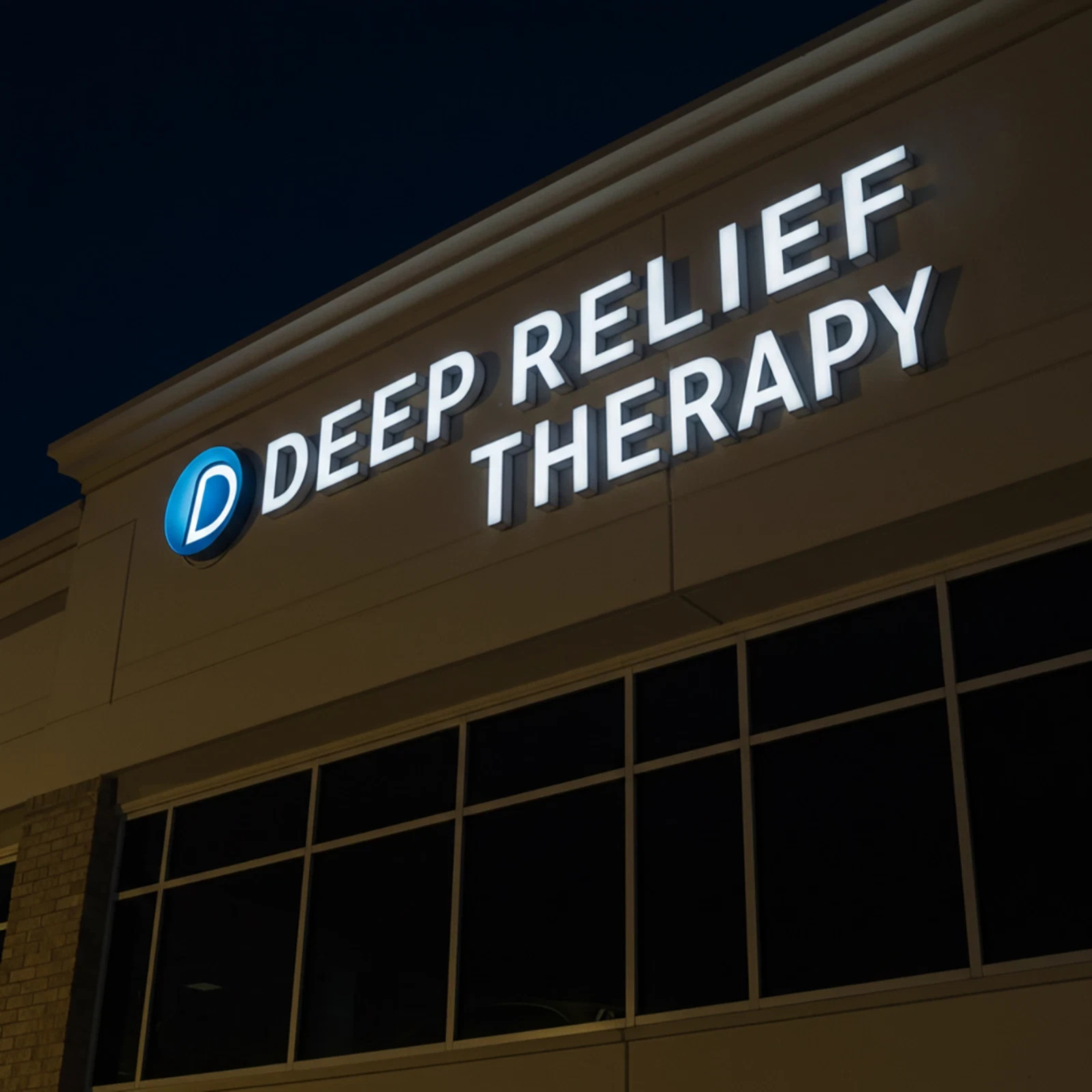 Jersey Auto Repair LED Channel Letters – Custom Outdoor Storefront Business Sign