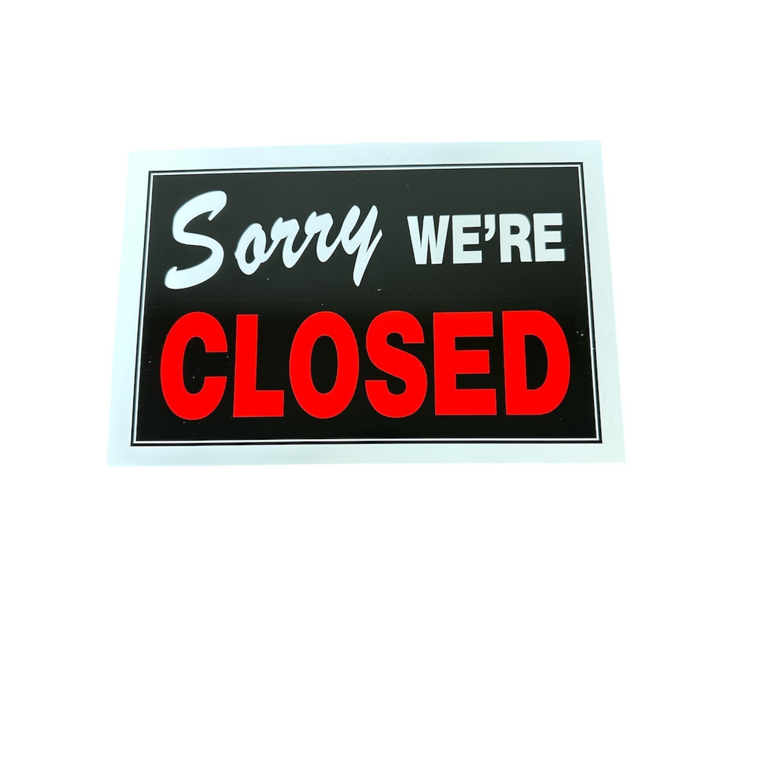 Hillman 8&Prime; x 10&Prime; Plastic Signs Various Models New
