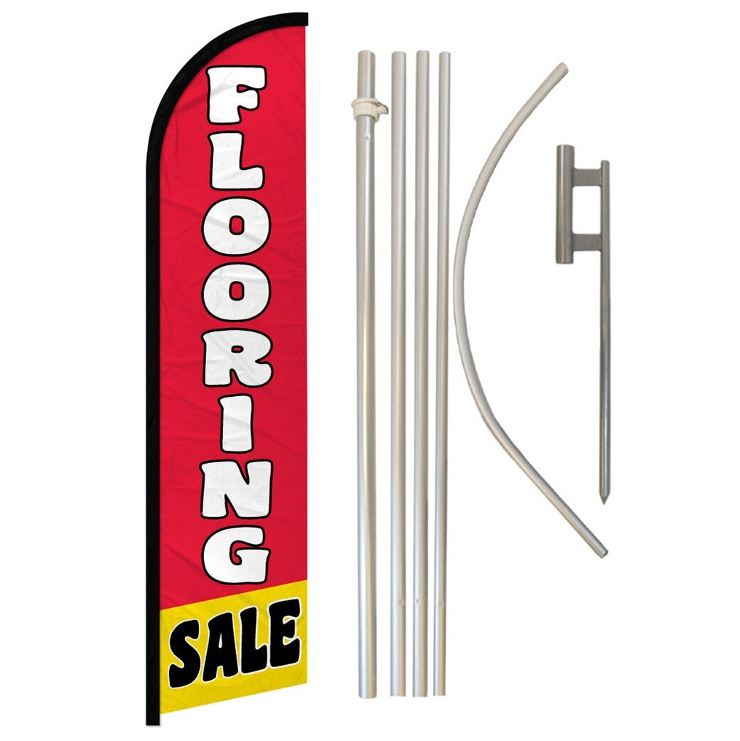 Flooring Sale Full Curve Windless Swooper Flag Pole Kit Carpets Rugs