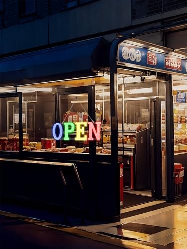 Ultra Bright LED Open Sign 40&Prime;x14&Prime; for Business, Store, Bar, Restaurant, Salon