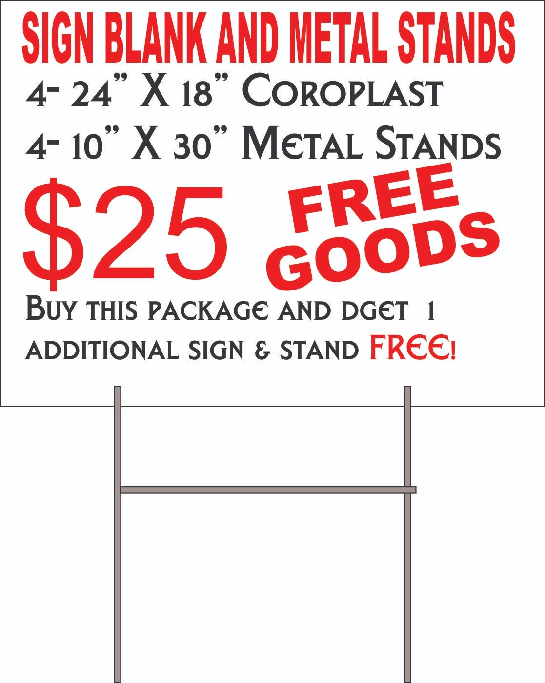 3 pieces 24&Prime;X18&Prime;Blank Green Coroplast