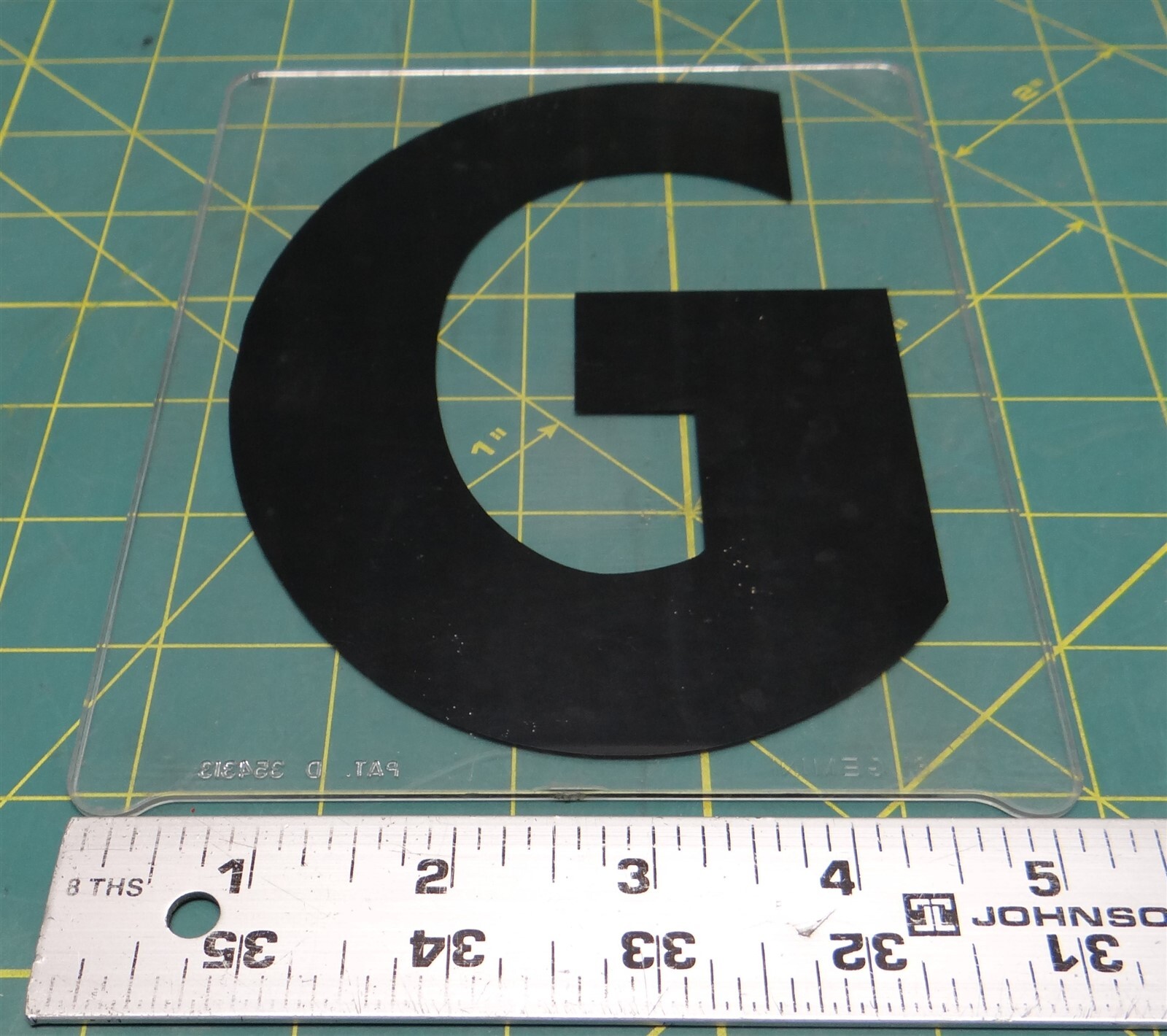 (G) 7&Prime; x 5&Prime; Acrylic Wagner Zip-Change Marquee Sign Changeable Letter