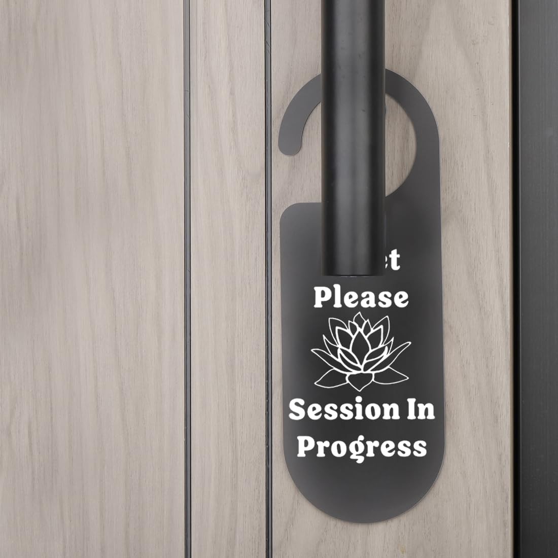 2 Pcs Do Not Disturb Door Hanger Sign Quiet Please Session In Progress Sign f…