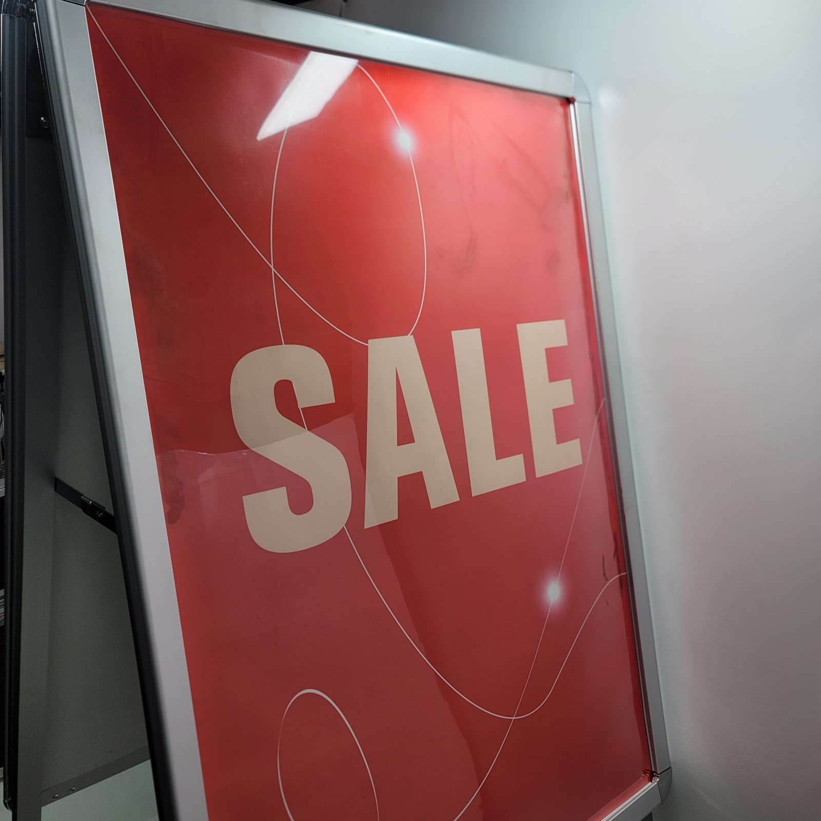 A-frame Metrix Aframe Sidewalk Sign 24 X 36 Sandwich Board High Quality Metal