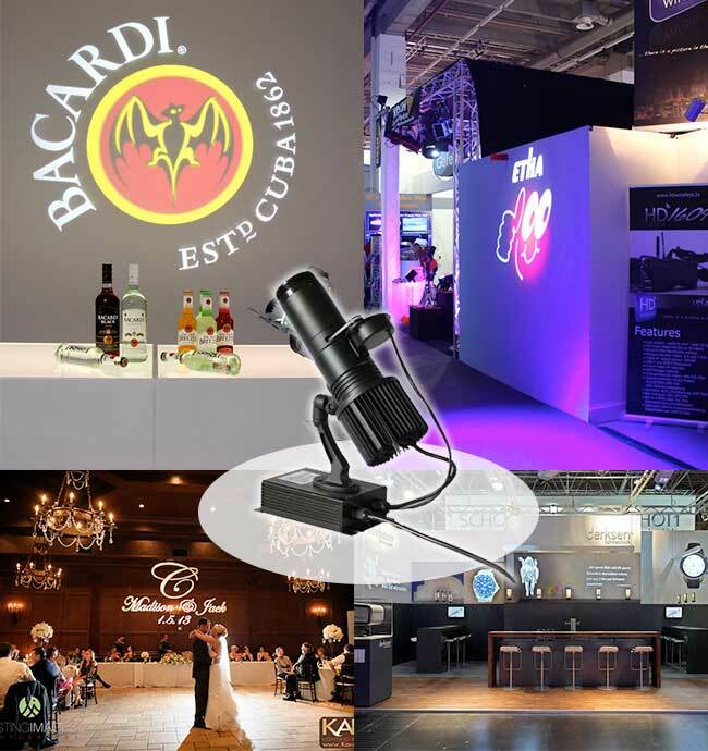 20W LED Gobo Projector Indoor Advertising Logo Light Remote Control