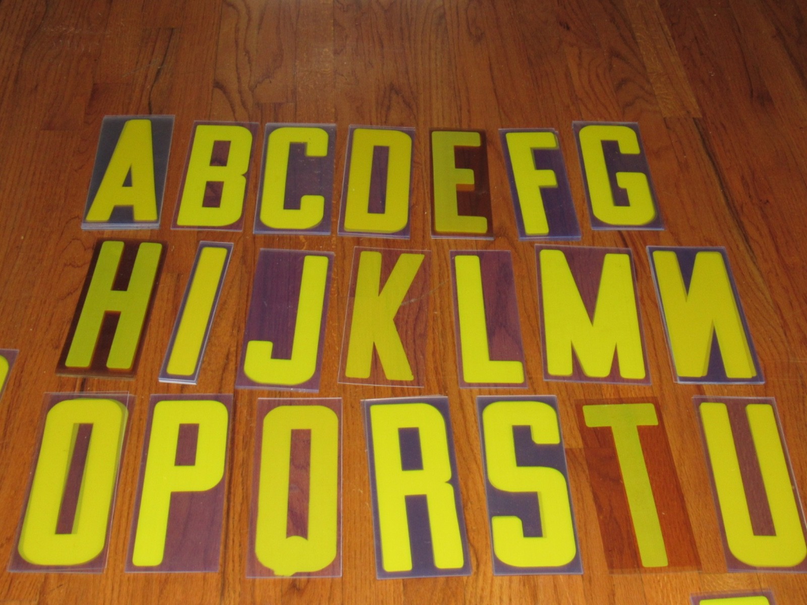 224 Vintage Plastic Marquee Outdoor Sign Symbols Letters Numbers 8&Prime; On 9&Prime; Board