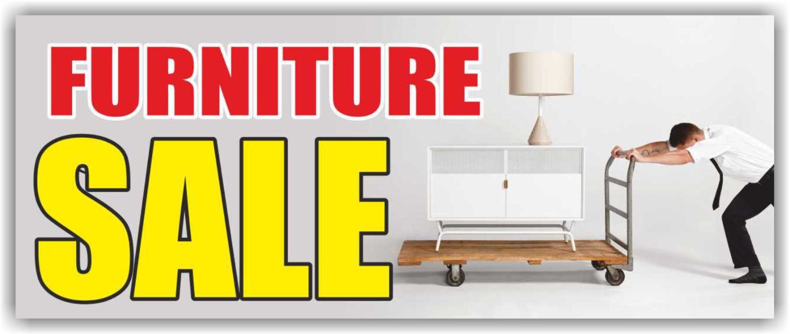 FURNITURE SALE Advertising Banner Vinyl Mesh Sign Store Sofa Mattress Bed Bath