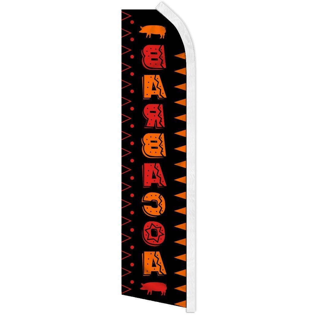 BARBACOA advertising super flag polyester banner sign *POLE NOT INCLUDED*