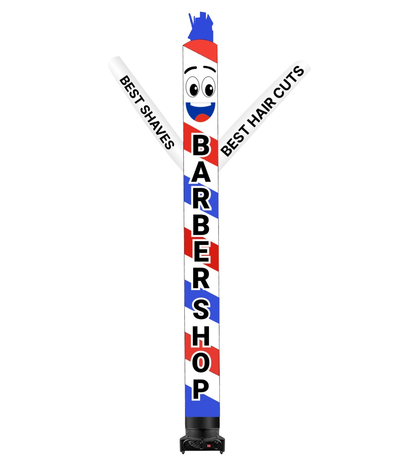 18ft Barber Shop Air Inflatable Dancer for Outdoor Advertising (Without Blower)