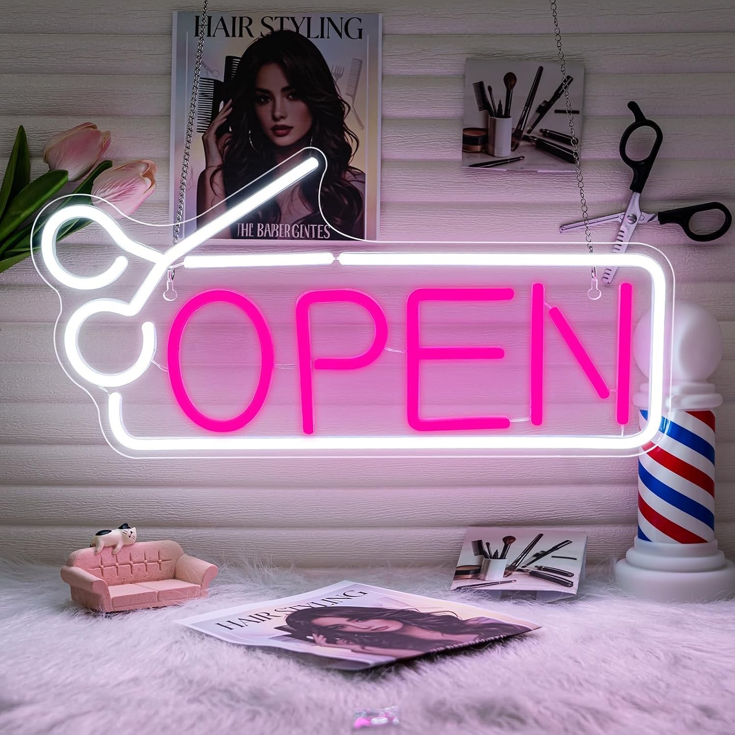 USB Open Neon Sign for Business