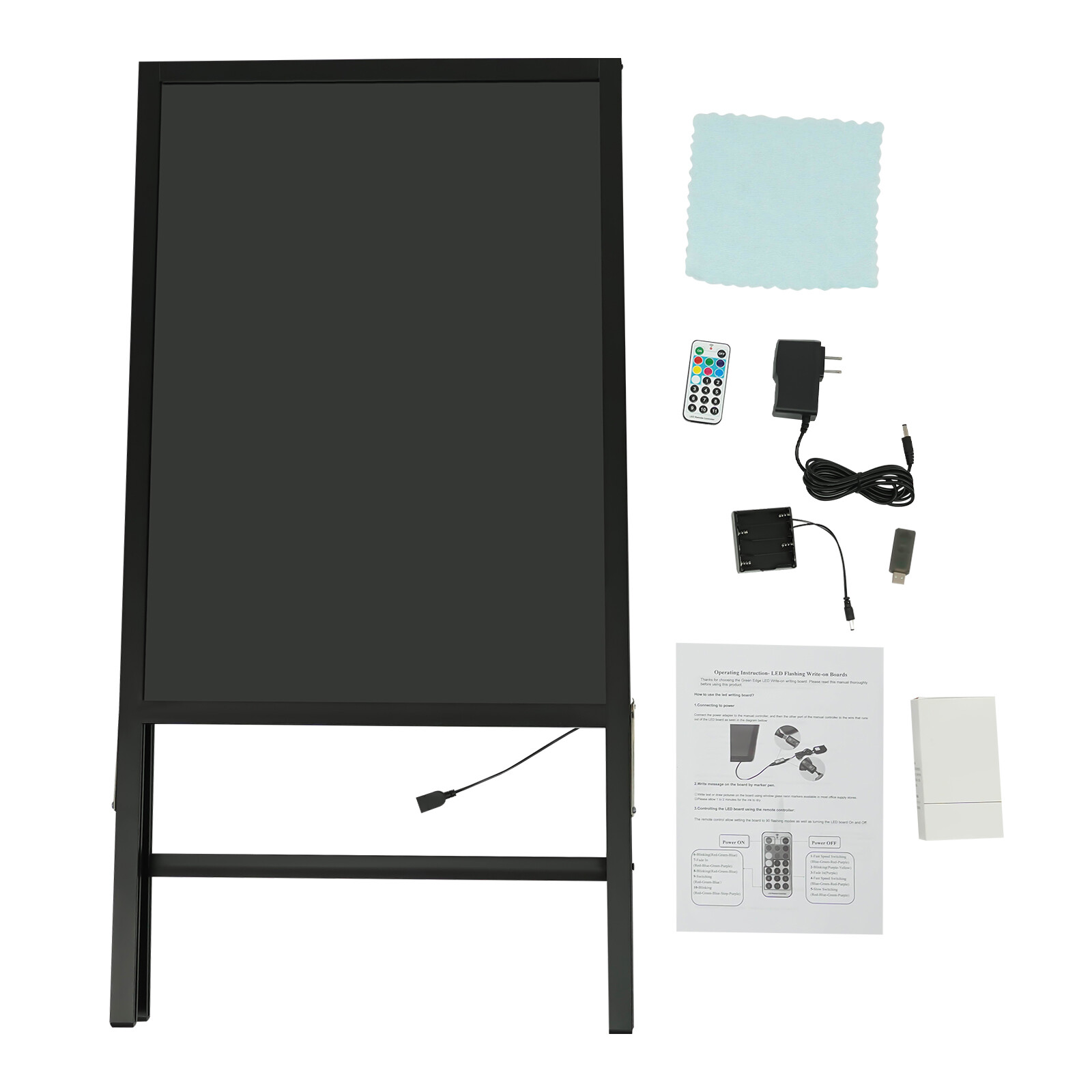 LED Message Writing Board with Remote Control – Customizable Display for Events