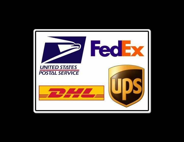 Package Delivery Instructions Sign / Decal Usps Fedex Warning Ms012 / Magnetic