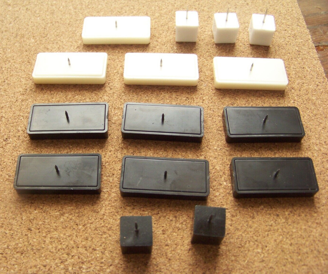 Specialty push pins, important tasks, to do notes use on cork boards, NO BOARD